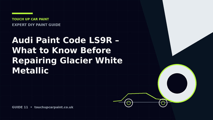 Audi Paint Code LS9R – What to Know Before Repairing Glacier White Metallic