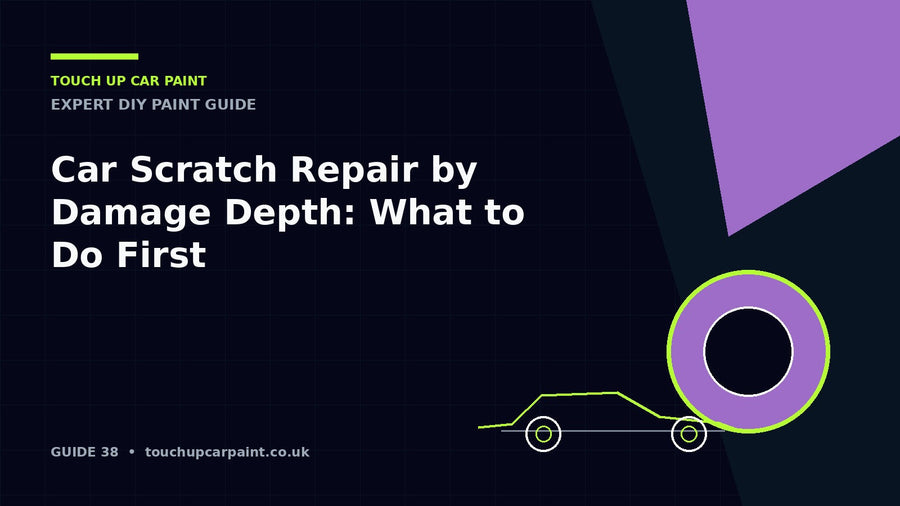Car Scratch Repair by Damage Depth: What to Do First