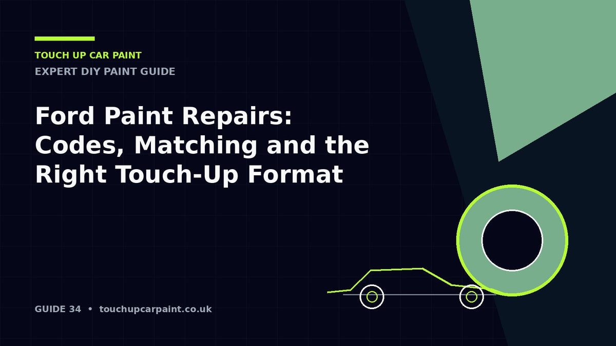 Ford Paint Repairs: Codes, Matching and the Right Touch-Up Format – Touch Up Car Paint guide