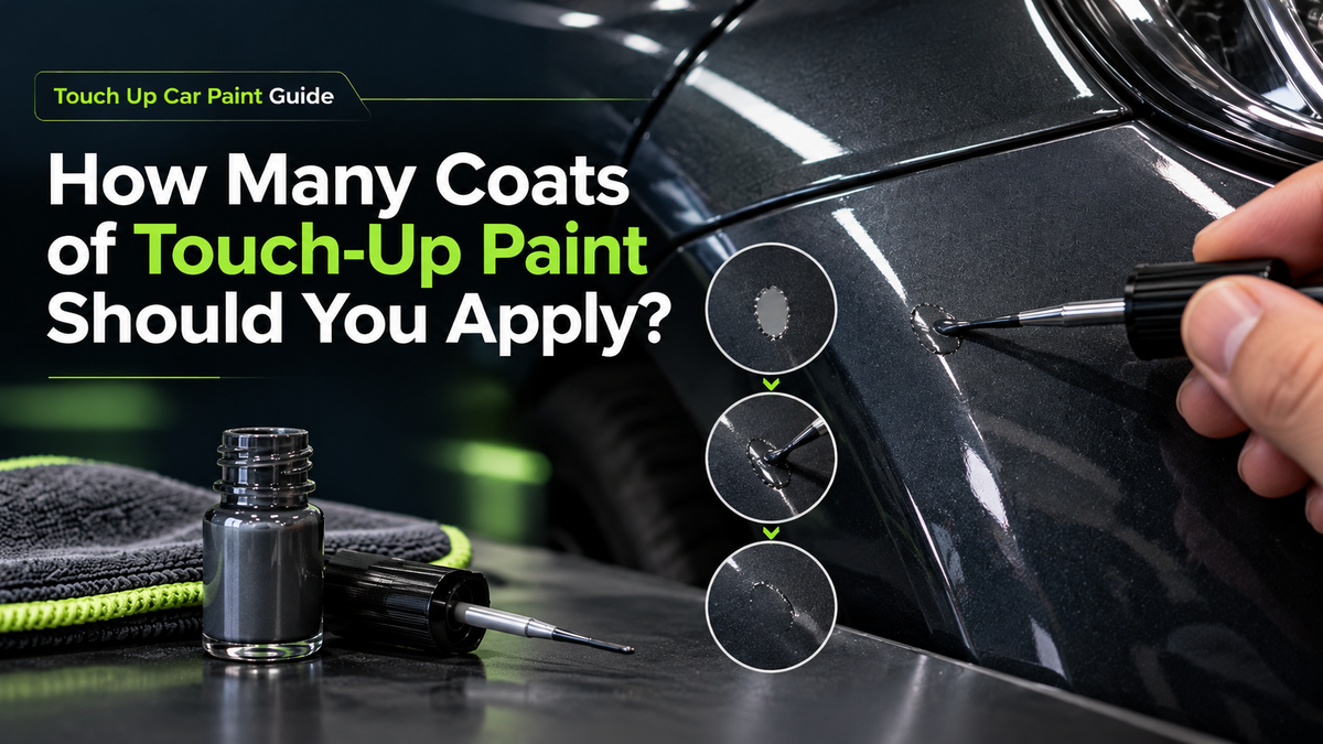How Many Coats of Touch-Up Paint Should You Apply?