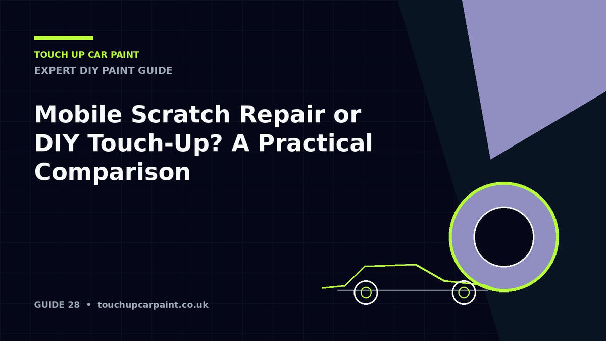 Mobile Scratch Repair or DIY Touch-Up? A Practical Comparison – Touch Up Car Paint guide