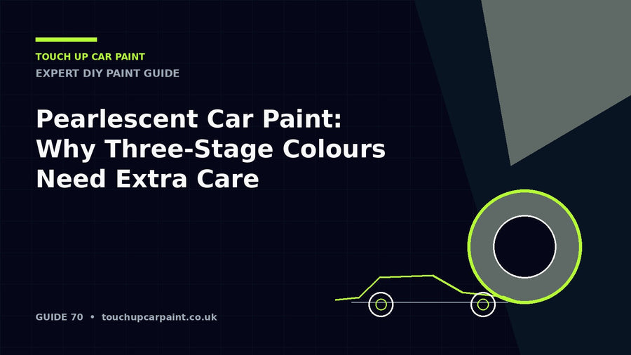 Pearlescent Car Paint: Why Three-Stage Colours Need Extra Care
