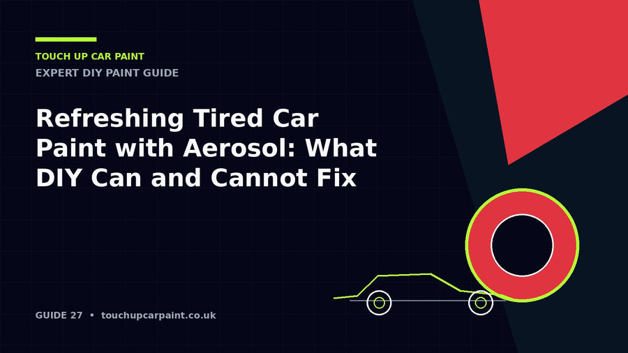 Refreshing Tired Car Paint with Aerosol: What DIY Can and Cannot Fix