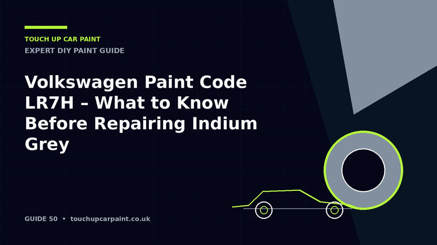 Volkswagen Paint Code LR7H – What to Know Before Repairing Indium Grey