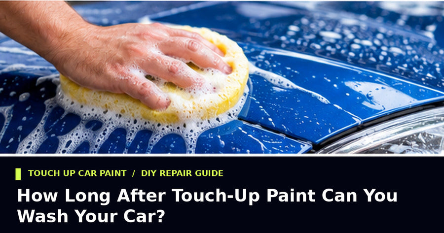 How Long After Touch-Up Paint Can You Wash Your Car?