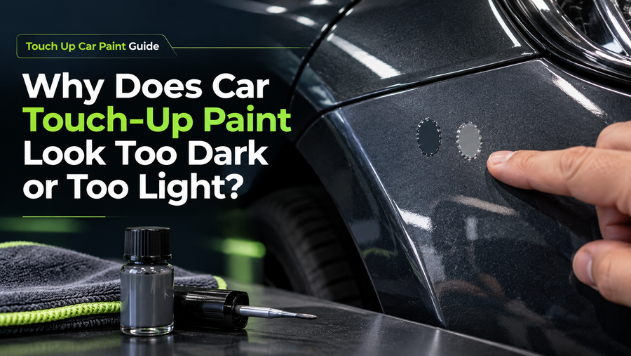 Why Does Car Touch-Up Paint Look Too Dark or Too Light?
