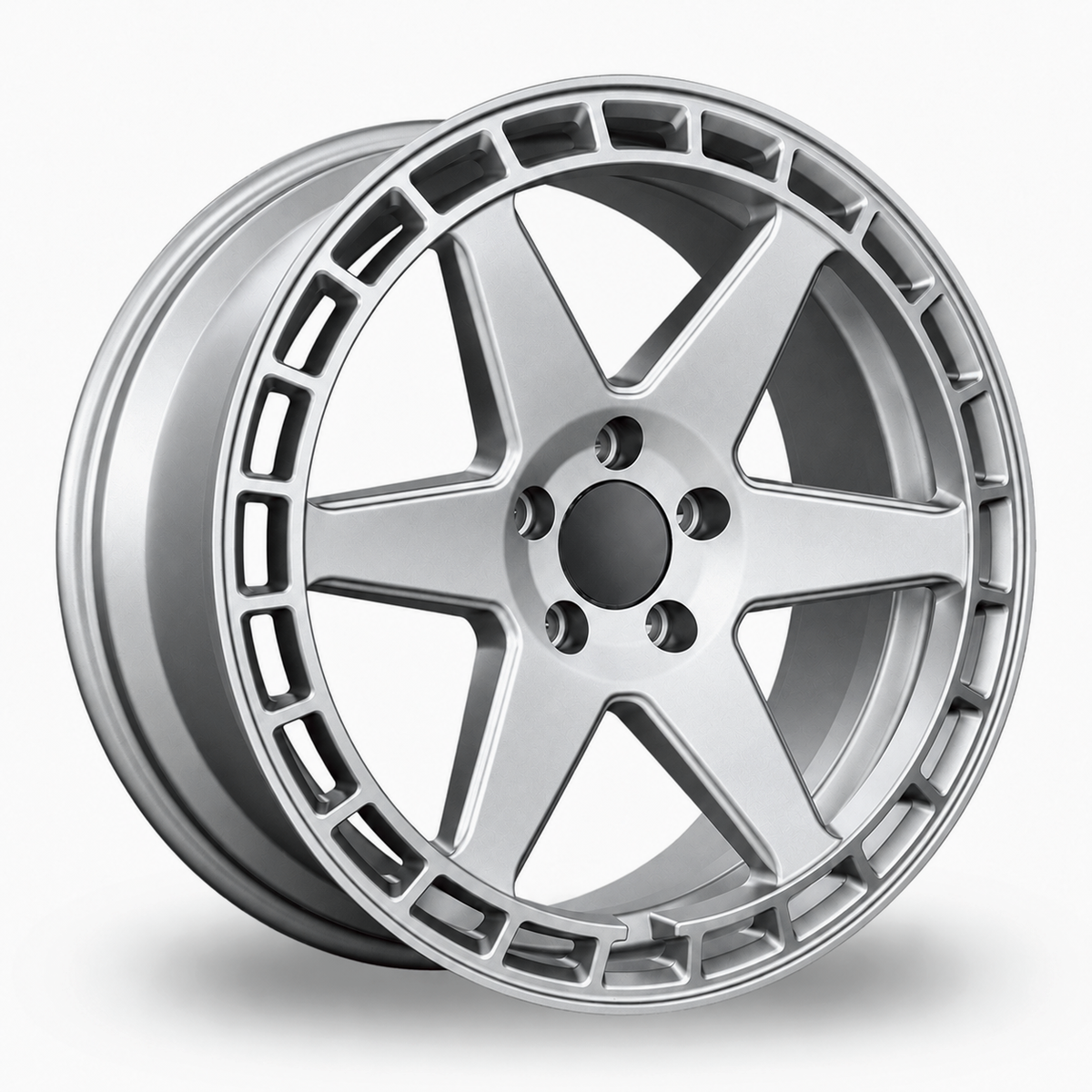 Mercedes-Benz Titanium Silver alloy wheel paint colour