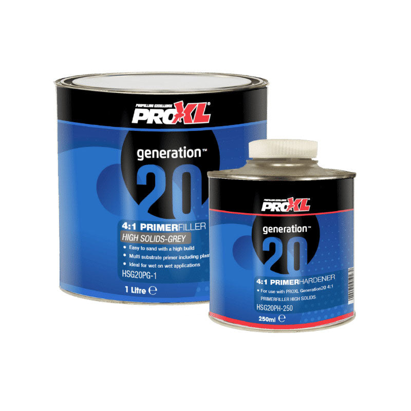 Proxl Generation20 - High Solids 4:1 Primer White Kit (1.25Lt) – Product product image
