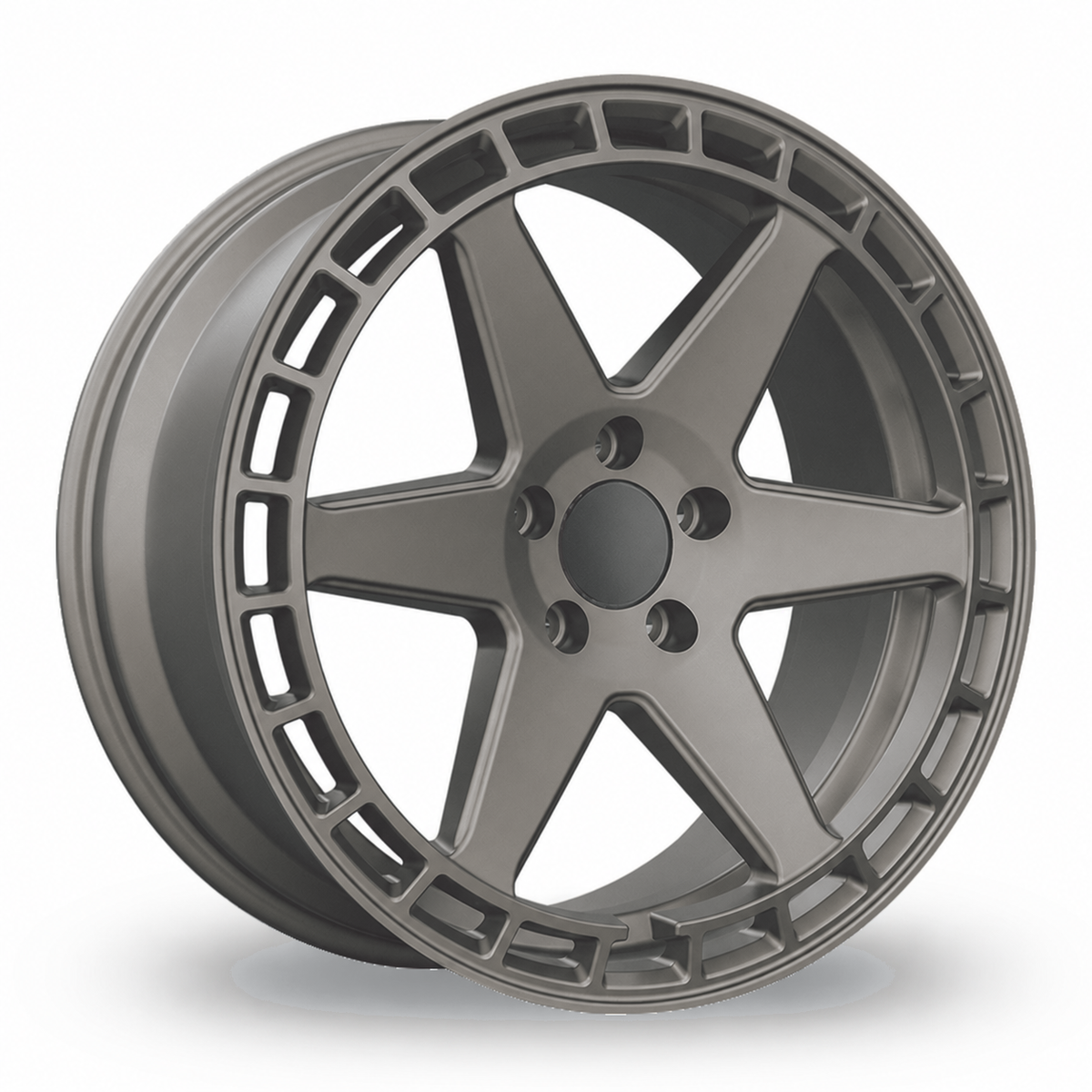Ford Sparkle Silver alloy wheel paint colour