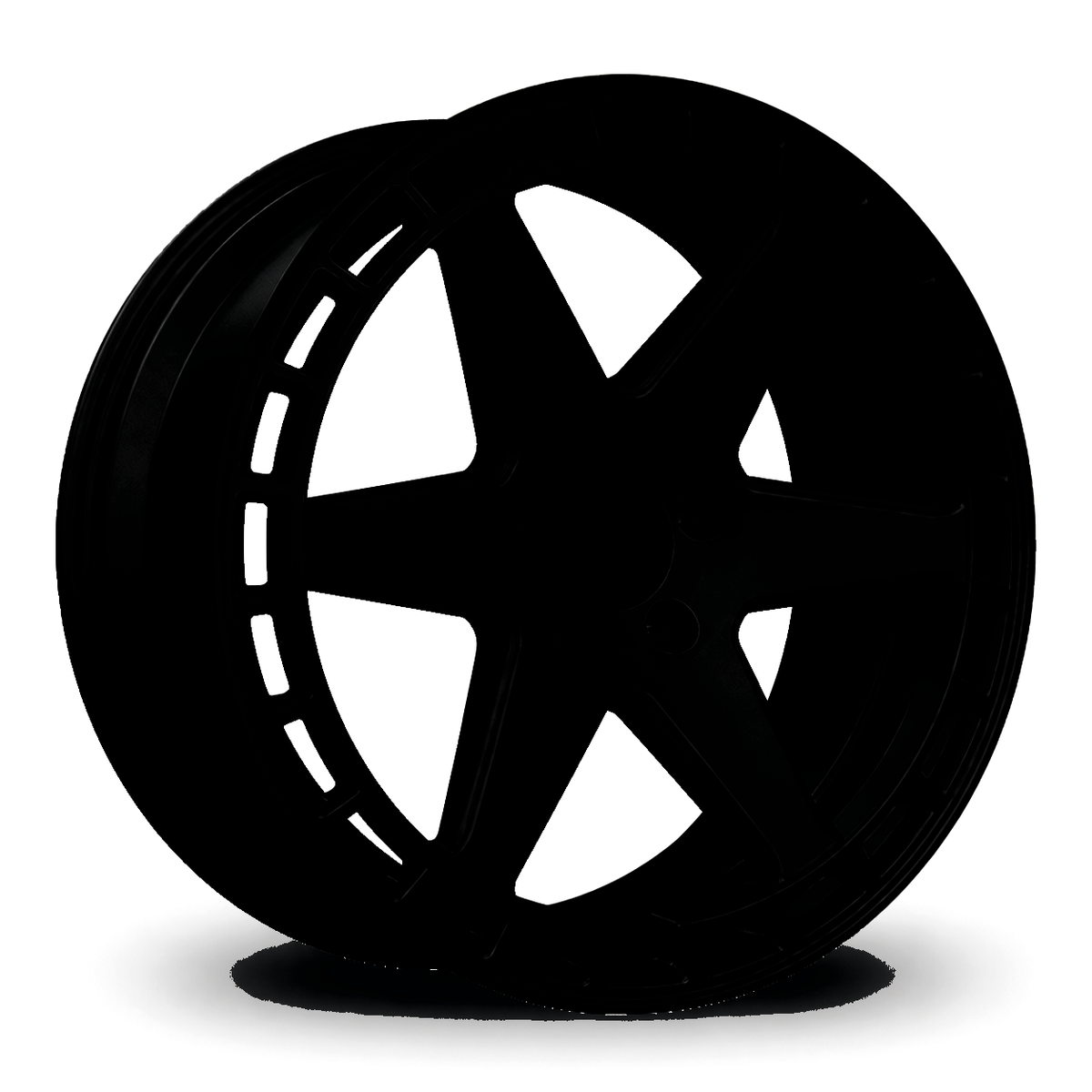 Jaguar Gloss Black alloy wheel paint colour