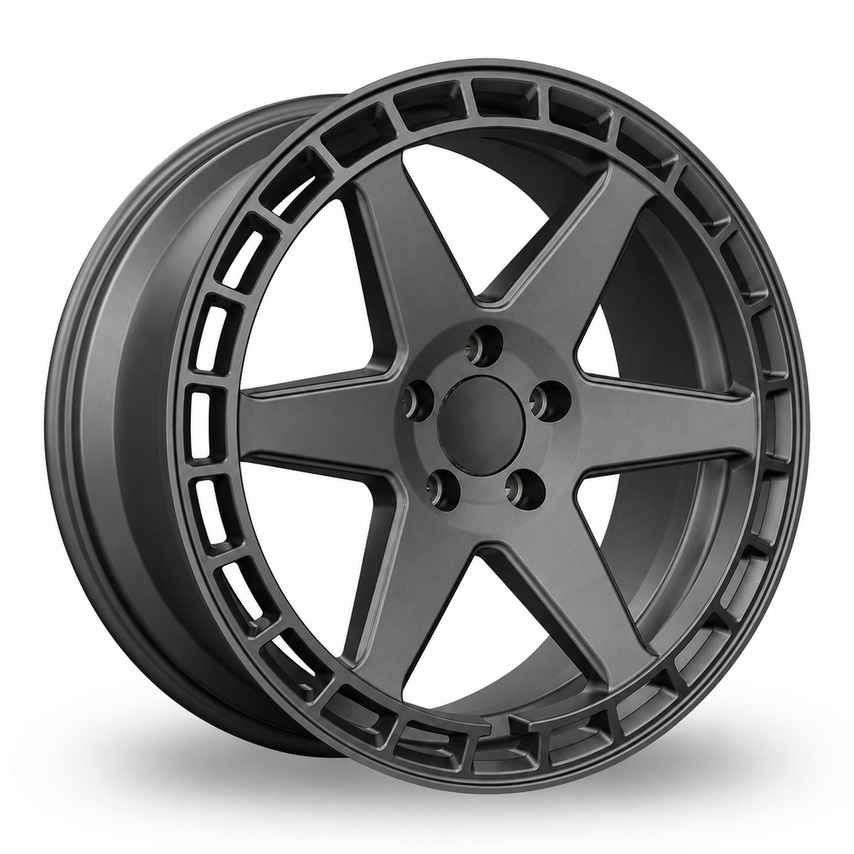 Land Rover Range Rover Satin Dark Grey alloy wheel paint colour
