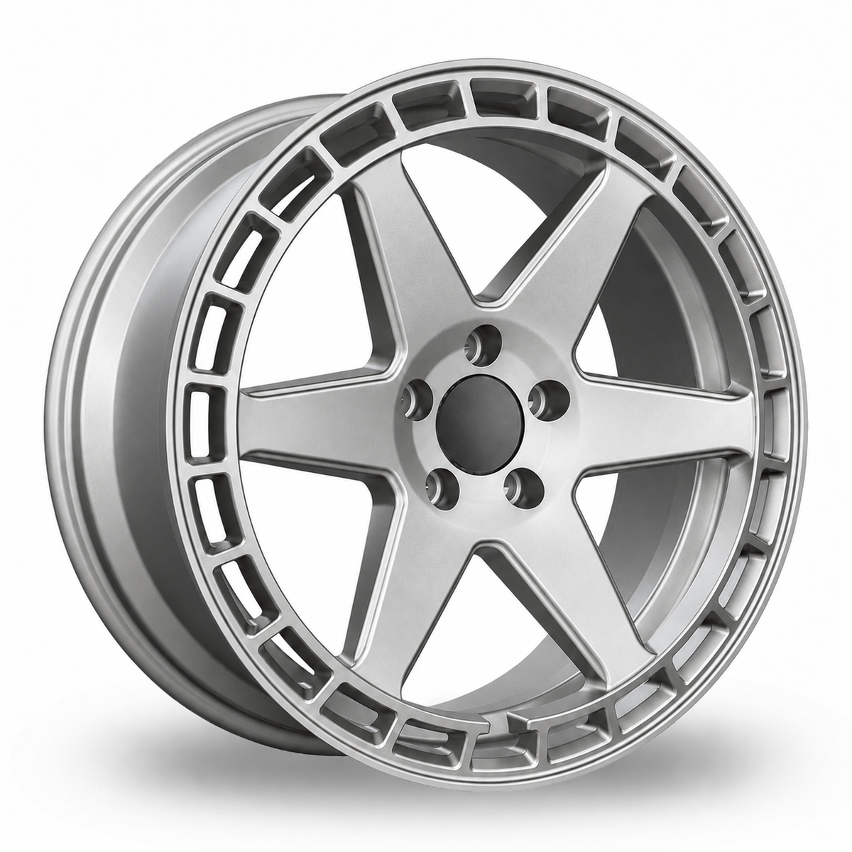 MINI Silver alloy wheel paint colour