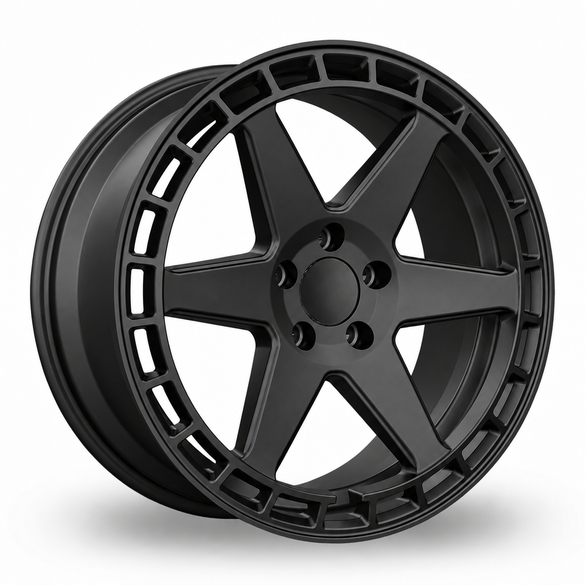 Volvo Matt Tech Black alloy wheel paint colour