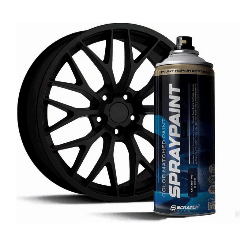 Matte Black Volks Alloy Wheel Repair Paint product image