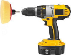 Car Polishing Kit Car Buffing and Wax Polishing Drill Attachment Tool with Fastener Wheels – Paint Preparation & Repair