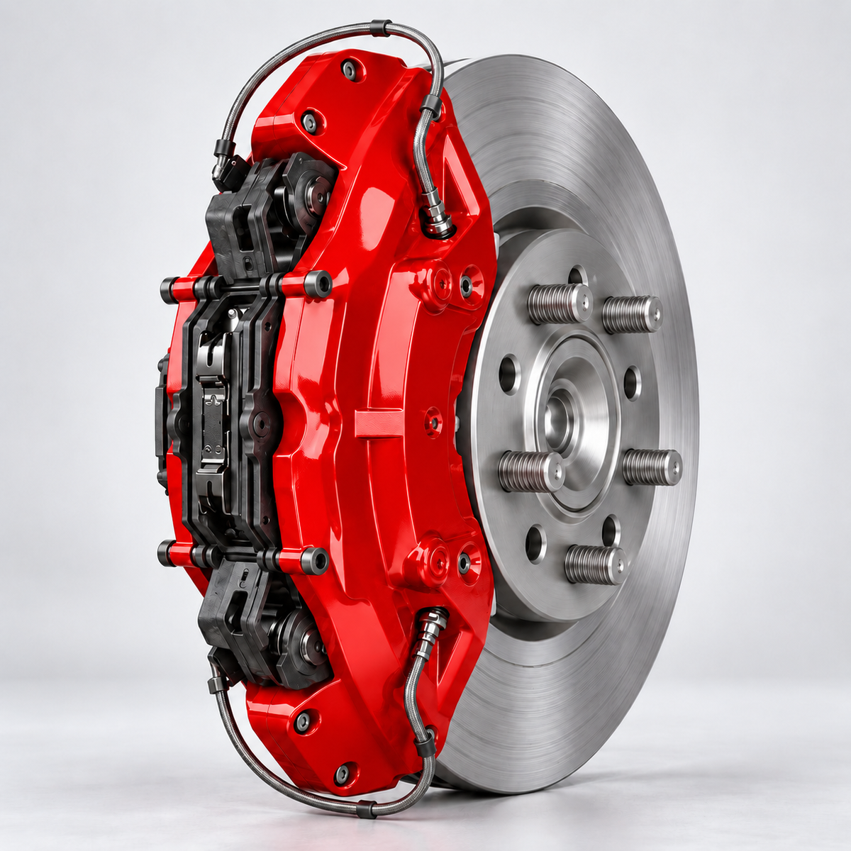 Racing Red brake caliper paint