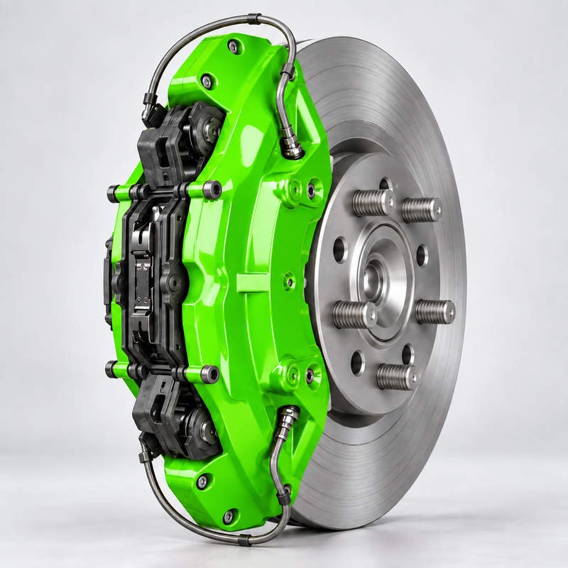Acid Green brake caliper paint