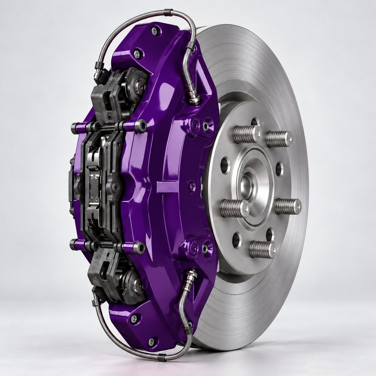 Cadbury Purple brake caliper paint