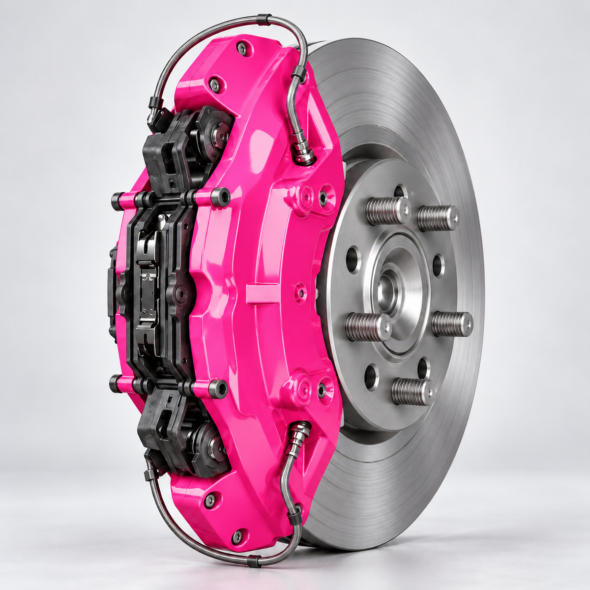 Candy Pink brake caliper paint