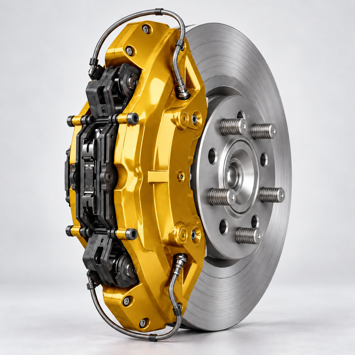 Performance Gold brake caliper paint