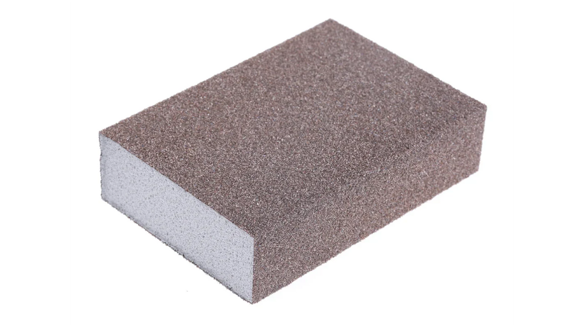 Sanding Pad 96 X 69 X 25MM Four Abrasive Sponge – Paint Preparation & Repair product image