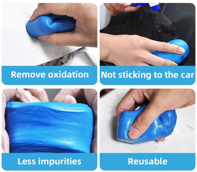 Claybar with Claybar Lubricant – Paint Preparation & Repair product image – view 2