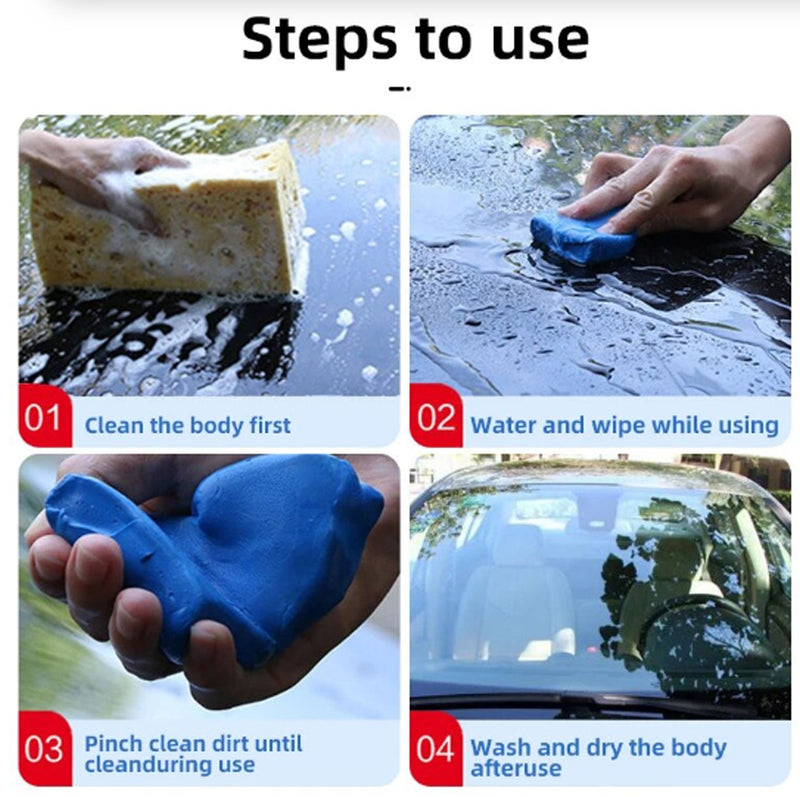 Claybar with Claybar Lubricant – Paint Preparation & Repair product image – view 3