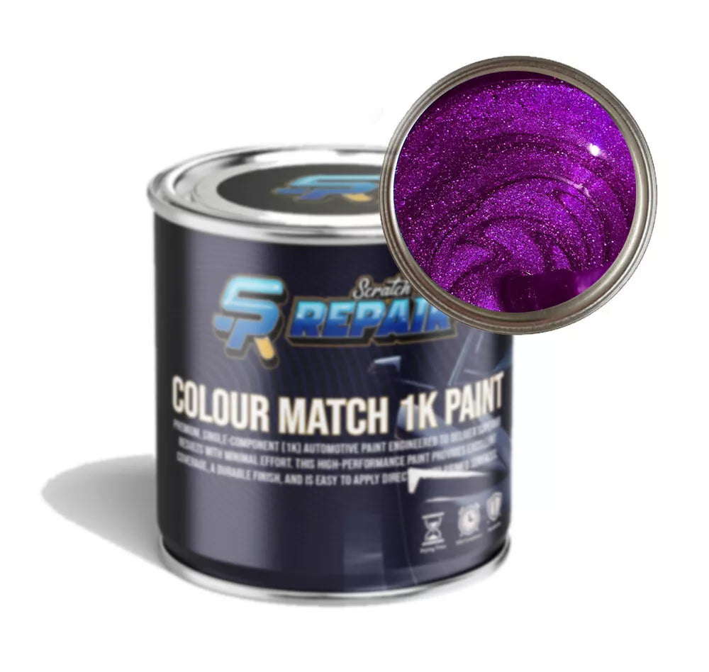 Royal Amethyst Sparkle: Heat-Resistant Purple Metal-Flake Effect Paint product image