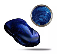 Cosmic Shift Blue: Heat-Resistant Color-Changing Metal-Flake Effect Paint product image – view 2