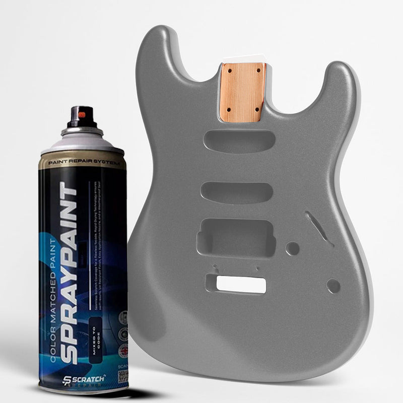 Silver Nitrocellulose Guitar Lacquer – 400ml product image