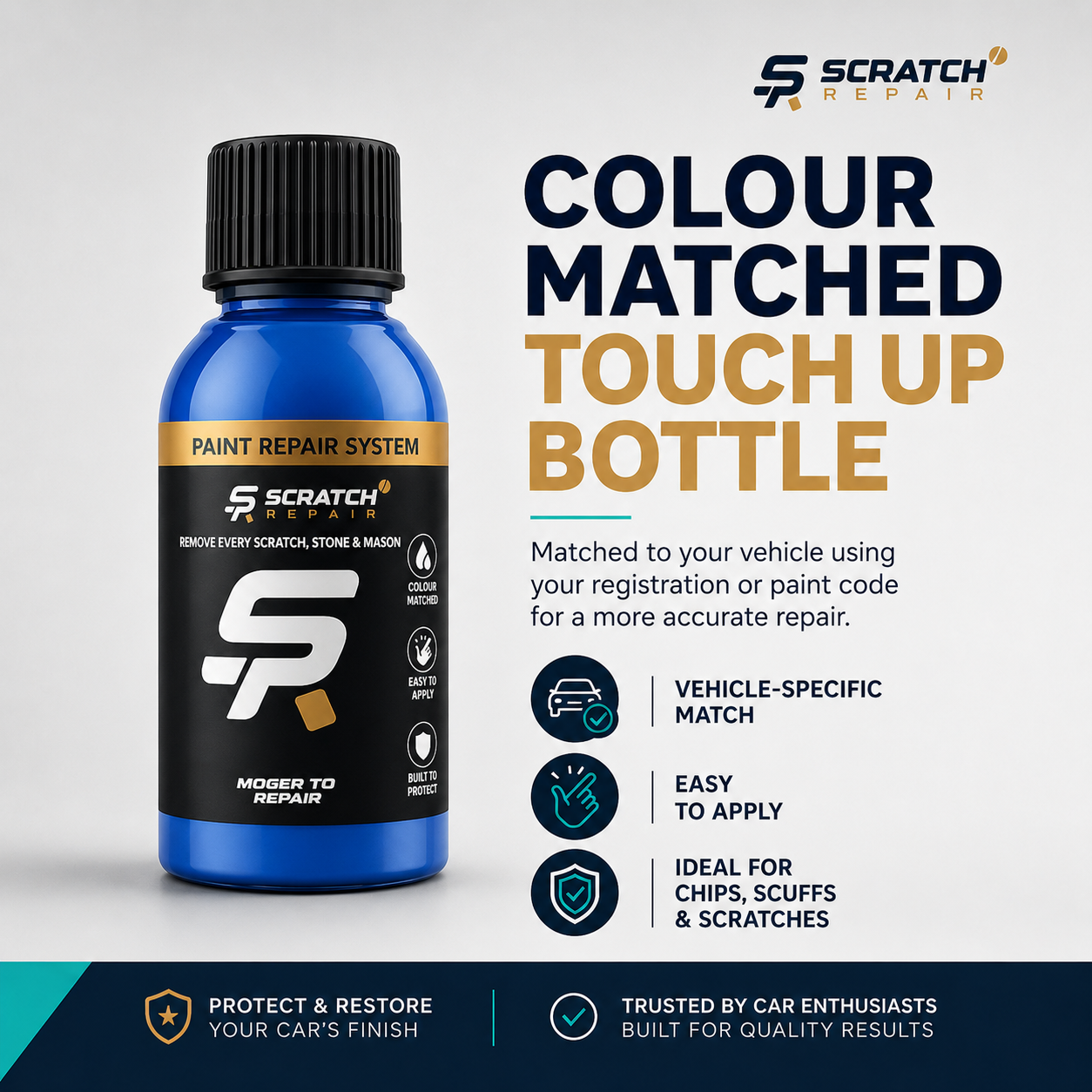 30ml Car Touch Up Paint Bottle – Colour Matched Brush Paint | Touch Up Paint Car – image 2