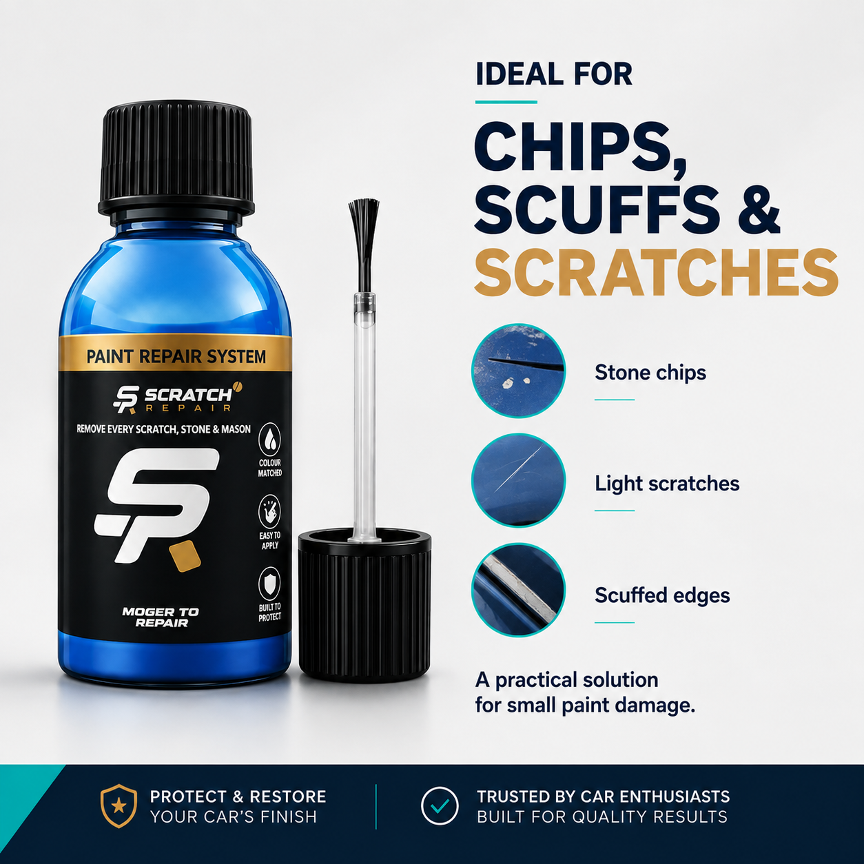 30ml Car Touch Up Paint Bottle – Colour Matched Brush Paint | Touch Up Paint Car – image 5