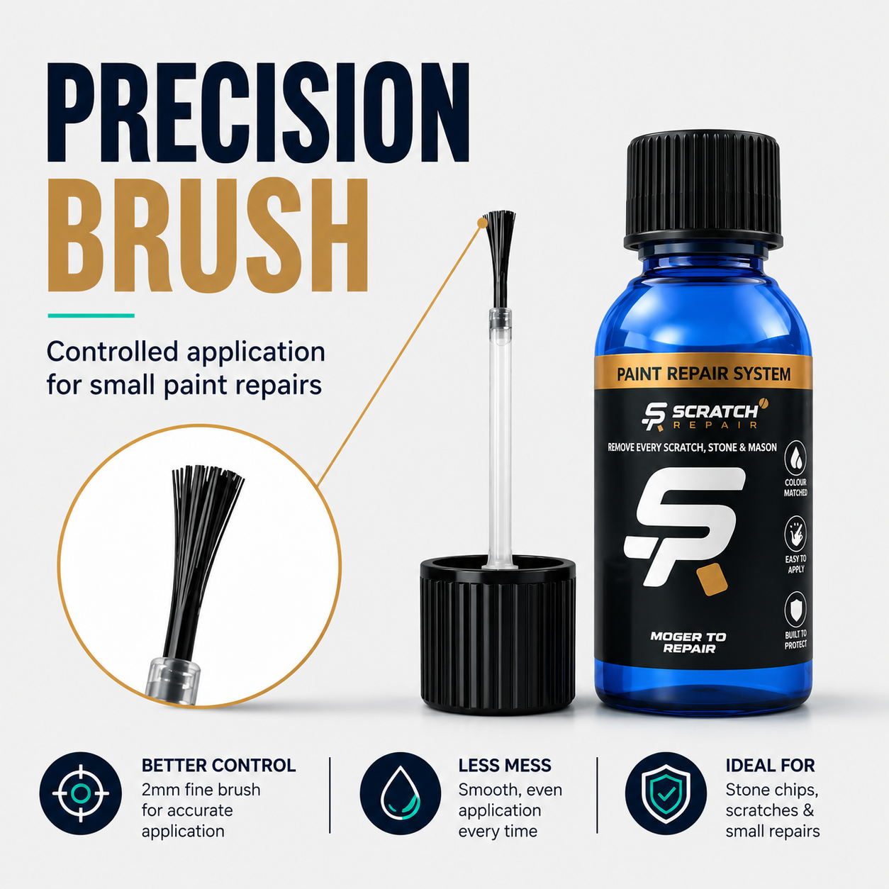 30ml Car Touch Up Paint Bottle – Colour Matched Brush Paint | Touch Up Paint Car – image 3